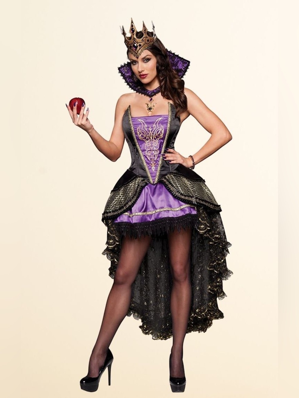 NWT InCharacter Evil Queen Deluxe Costume – Size L